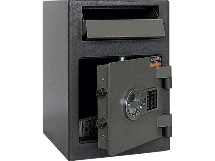 Предназначен для закладки денег в сейф без возможности доступа кассира к содержимому. Устойчивость к взлому по ГОСТ Р 55148-2012: класс S1 (ГОСТ Р).