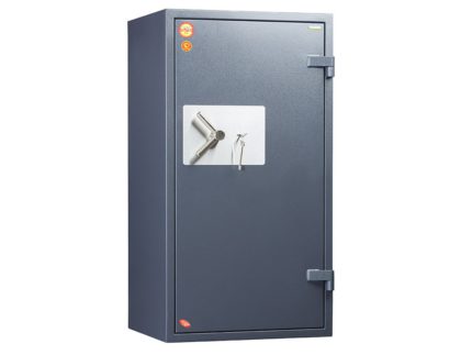 при заливке двери и корпуса сейфа используется запатентованная система армирования огнестойкого бетона