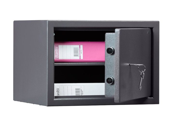 Предназначен для хранения документов и ценностей дома и в офисе. Устойчивость к взлому по ГОСТ Р 55148-2012: класс S1 (ГОСТ Р). толщина двери - 59 мм